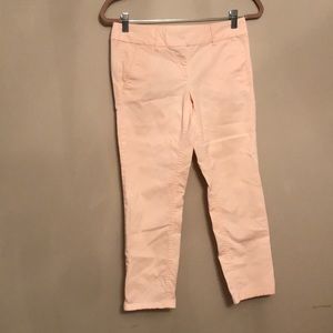 Soft pink LOFT capris